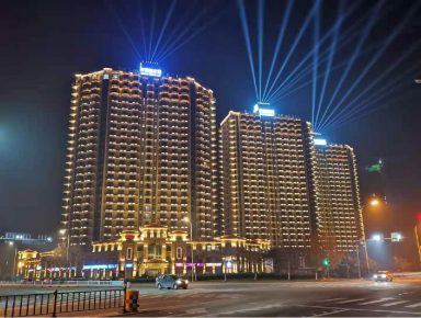 威海市華瀚大湖(hu)公館樓(lou)體及週(zhou)邊景觀亮化工程
